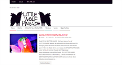 Desktop Screenshot of littlewolfparade.com